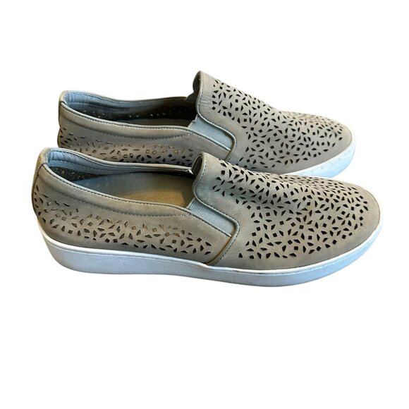Vionic Midi Perf Low Slip On Flats Shoes Perforated Classic Comfort Size 9.5 - Picture 1 of 12